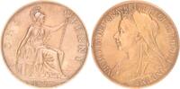 1 Penny 1896 Großbritannien Großbritannien 1 Penny 1896 Queen Victoria vz