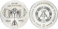 Deutschland / DDR 5 Mark Otto Lilienthal -