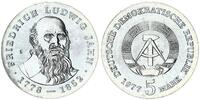 Deutschland / DDR 5 Mark Friedrich Ludwig Jahn, Turnvater -