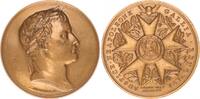 Frankreich Große Medaille Academie des sciences belles lettre Frankreich Napoléon Ier, Auspice Gallia Renovata, 1969, Andrieu -