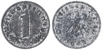 1 Pfennig 1945 F Deutschland / Alliierte Besetzung J.373 b prägefrisch ,Zinkpatina