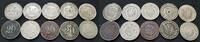 Kaiserreich Lot 10x 20 Reichspfennig -