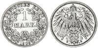 Deutsches Kaiserreich 1 Mark J.17 -