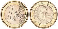 1 Euro 2012 Vatikan Kursmünze mit Papstmotiv prägefrisch