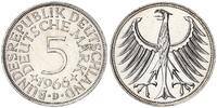 Deutschland 5 DM J.387 Silber Kursmünze -