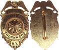 Göde Medaille  USA Ex Chief N.Y. Thornwood Fire Dist. vz-st