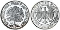Deutschland / Weimar 5 Reichsmark Eichbaum 1930 G offizielle Neuprägung der Hamburger Münze -