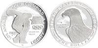 USA 1 Dollar Olympische Spiele in Los Angeles - Diskuswerfer -