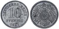 Deutschland / Kaiserreich 10 Pfennig J. 299 dicker Schrötling 3,5g -