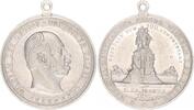 Kaiserreich/Preussen Silbermedaille : Kaiser Wilhelm I. 100.Geb. Gedenkmedaille 100-jährige Geburtstagsfeier Kaiser Wilhelm 1897 -