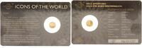 Ruanda 10 FRW Gold Icons of the World Kiwi -