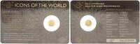 Ruanda 10 FRW Gold Icons of the World Kookaburra -