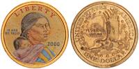 USA 1 Dollar Sacagawea coloriert -