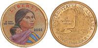 USA 1 Dollar Sacagawea coloriert -