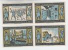 Deutschland/ Lütgenburg 4 Notgeldscheine 4 x 50 Pfennig -