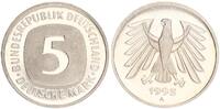 5 Mark 1995 A BRD Seltenes Jahr PP, winz. Kontaktstellen