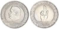 3 Mark 1929 A Weimarer Republik Schwurhand 10 Jahre Verfassung vz-Prfr.