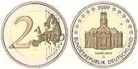 Bundesrepublik Deutschland 2 Euro Saarland Ludwigskirche -
