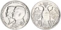 Griechenland 30 Drachmen Hochzeit König Kostantin II. mit Prinzessin Annemarie von Dänemark -
