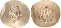 Elektron Aspron Trachy 1143-1180 Antike - Byzanz Manuel I., 1143-1180. El-Aspron Trachy (Scyphat), 1152/1167, Constantinopolis fast vz