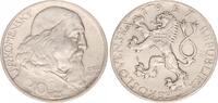10 Kronen 1957 Tschechoslowakei Jan Amos Komensky, Silber vz