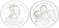 Lesotho 10 Maloti Internationales Jahr des Kindes Silber -