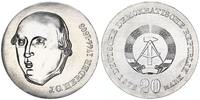 Deutschland / DDR 20 Mark Silber Johann Gottfried Herder -