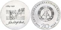 Deutschland - DDR 20 Mark Silber Johann Sebastian Bach -