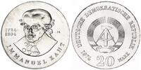 Deutschland / DDR 20 Mark Silber Immanuel Kant -