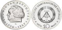 Deutschland - DDR 10 Mark Silber Ludwig von Beethoven -