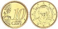 Vatikan 10 Cent Kursmünze Papst Franziskus -