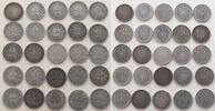Deutschland / Kaiserreich 1 Mark Lot 25 Stück !!!! Kaiserreich Anlegerposten Silber !!! 1 Mark Kursmünzen Jaeger 9, 1873-1887 -