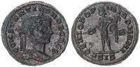 Follis / Maiorina 305-306 Antike / Römische Kaiserzeit Constantius. Genius n.l. opfernd, im Feld rechts B ss-vz, leicht rau