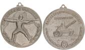 Medaille 1955 DDR für sozialistische Körperkultur Armeesportgemeinschaft Spechtberg sehr selten guter Zustand