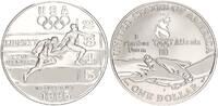 USA 1 Dollar Leichtathletik Silber -