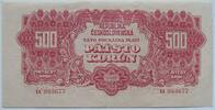 Tschechoslowakei 500 Korun/Kronen Specimen -