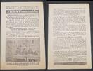3.Reich Propaganda Flugblatt / Passierschein Russisches Flugblatt Front Nachrichten, Propagandablatt gegen das 3. Reich -