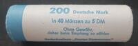 Deutschland 40x 5 DM Original Rolle Gustav Stresemann -