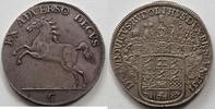Braunschweig-Wolfenbüttel 1 Reichstaler Ludwig Rudolph (1731-35), Münzkommission Zellerfeld, selten -