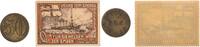 Kolonien / China Lot SMS Emden 10 Pf. Spendenschein und 50 Pf. Schiffsgeld -