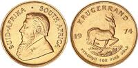 Krügerrand 1974 Südafrika 1 Unze Gold prägefrisch