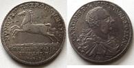 Braunschweig-Wolfenbüttel 1 Konventionstaler Herzog Karl I. (1735-1780), Silber, sehr selten! -