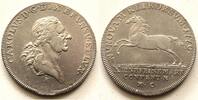Braunschweig-Wolfenbüttel 1 Konventionstaler Herzog Karl I. (1735-1780), Silber -