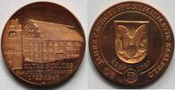 Helmut König Kupfermedaille Altes Schloss, 20 Jahre Fachgruppe Numismatik Saalfeld -