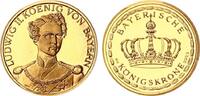 Goldmedaille  Deutschland / Bayern König Ludwig II. St/PP