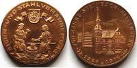 Helmut König Kupfermedaille Eisen und Stahlverarbeitung, 750 Jahre Steinbach-Hallenberg -