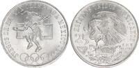25 Pesos 1968 MO Mexiko Summer Olympics fast St