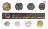 KMS 1988 DDR 1 Pfennig bis 5 Mark  Strecken St, Exportqualität