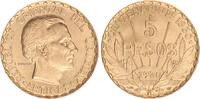 Uruguay 5 Pesos Gold 100 Jahre Verfassung, seltenes Jahr -