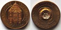Paul Schack Kupfermedaille 800 Jahre Stadtrecht Gotha -